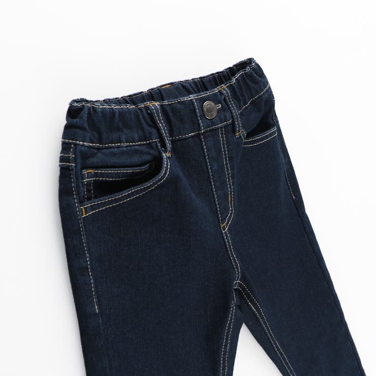 【あったかフィットストレート】プレミアム裏起毛デニムロングパンツ | ブランシェス | 詳細画像2 