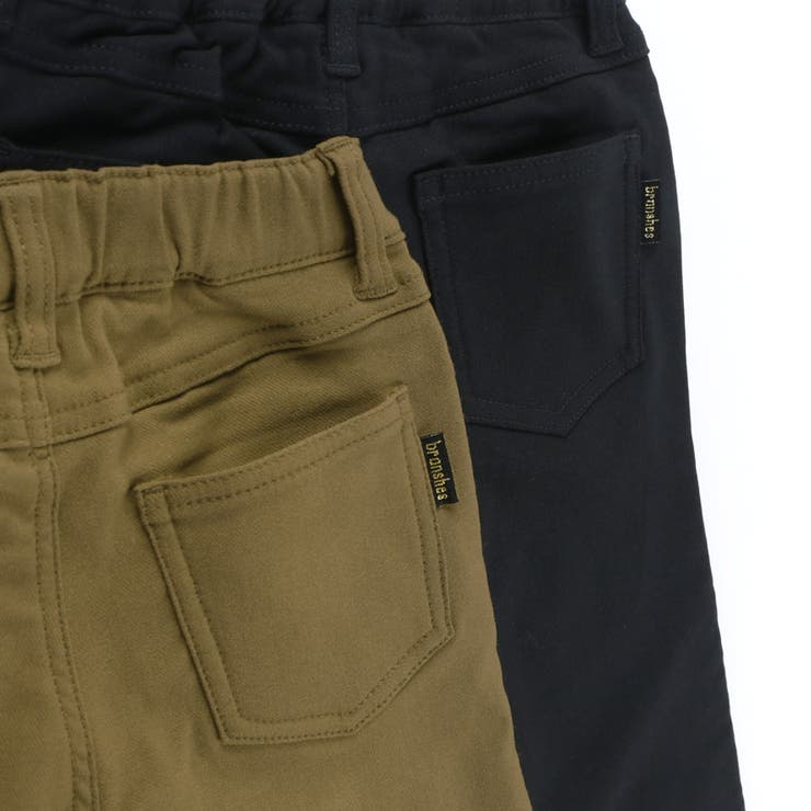 【あったかフィットストレート】プレミアムストレッチ裏起毛ツイルロングパンツ | ブランシェス | 詳細画像13 