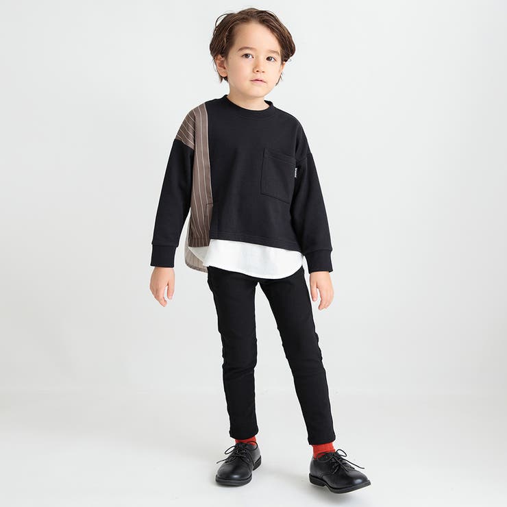 【あったかフィットストレート】プレミアムストレッチ裏起毛ツイルロングパンツ | ブランシェス | 詳細画像19 