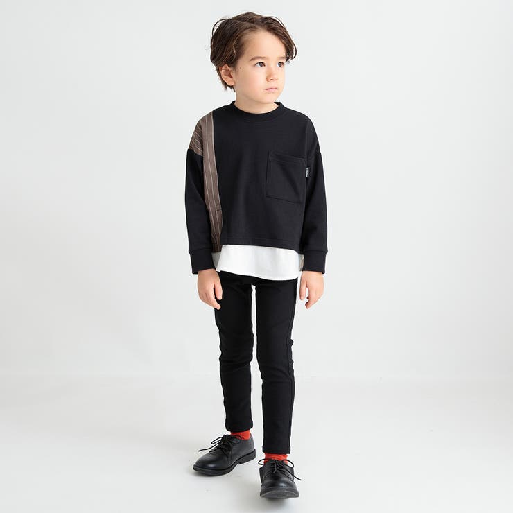 【あったかフィットストレート】プレミアムストレッチ裏起毛ツイルロングパンツ | ブランシェス | 詳細画像20 