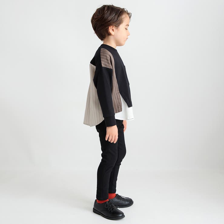 【あったかフィットストレート】プレミアムストレッチ裏起毛ツイルロングパンツ | ブランシェス | 詳細画像21 