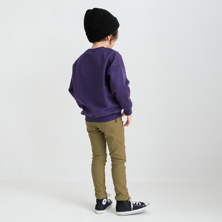 【あったかフィットストレート】プレミアムストレッチ裏起毛ツイルロングパンツ | ブランシェス | 詳細画像6 