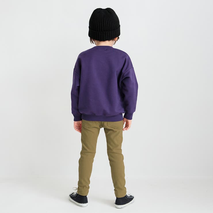 【あったかフィットストレート】プレミアムストレッチ裏起毛ツイルロングパンツ | ブランシェス | 詳細画像7 