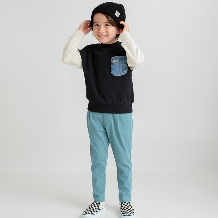 【やわらか】イージーアンドイージーロングパンツ | ブランシェス | 詳細画像22 