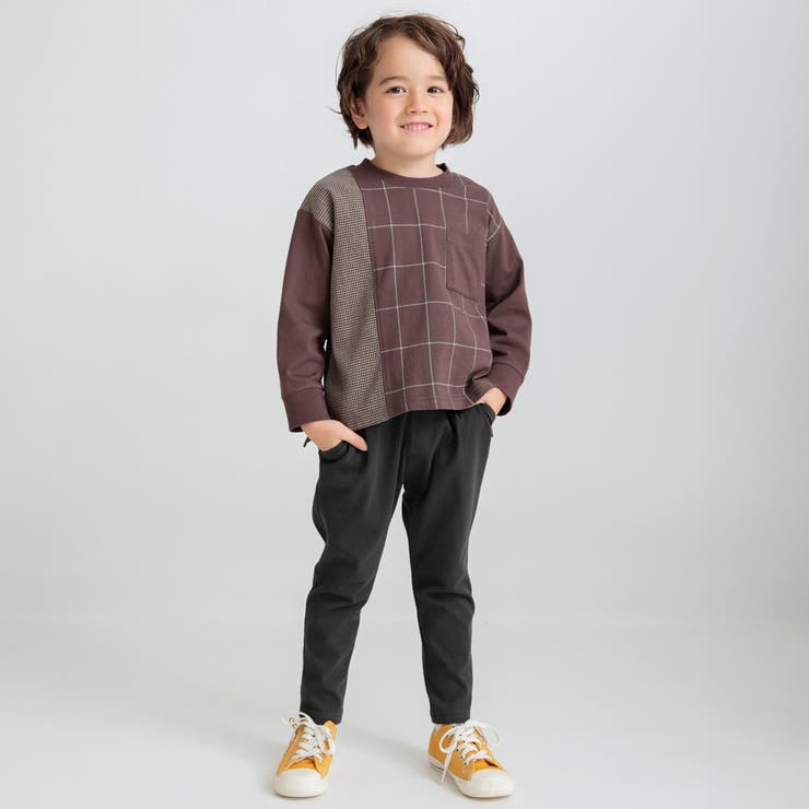 【やわらか】イージーアンドイージーロングパンツ | ブランシェス | 詳細画像30 