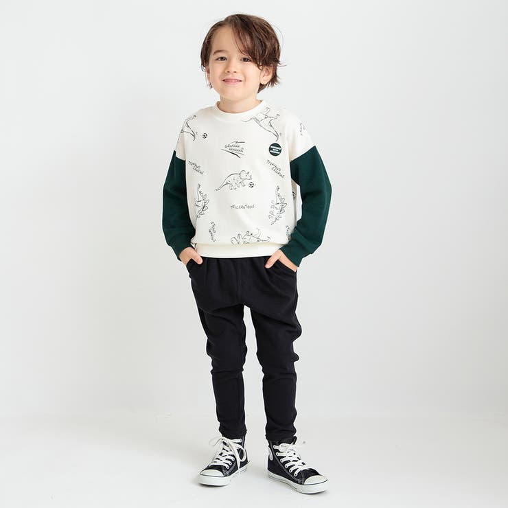 【やわらか・あったか】イージー＆イージー裏起毛ロングパンツ | ブランシェス | 詳細画像22 