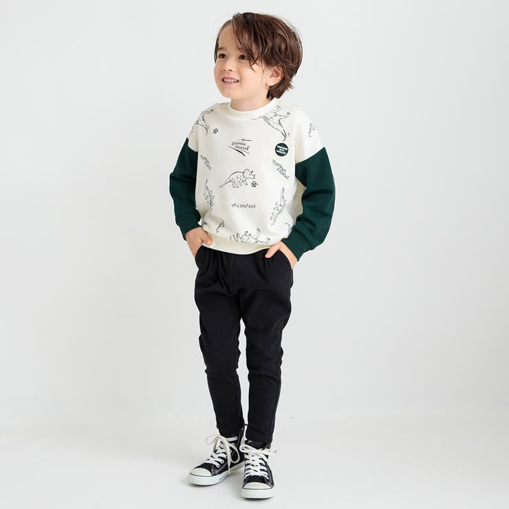 【やわらか・あったか】イージー＆イージー裏起毛ロングパンツ | ブランシェス | 詳細画像23 