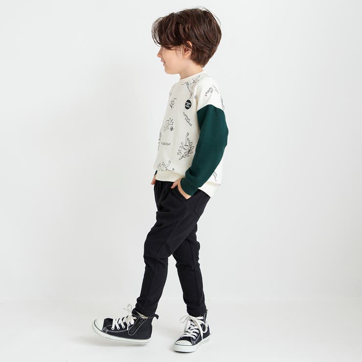 【やわらか・あったか】イージー＆イージー裏起毛ロングパンツ | ブランシェス | 詳細画像24 