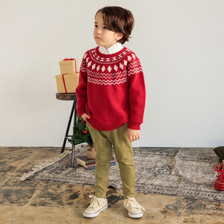 【やわらか・あったか】イージー＆イージー裏起毛ロングパンツ | ブランシェス | 詳細画像3 