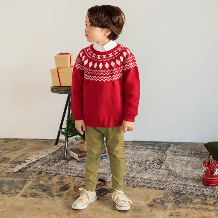 【やわらか・あったか】イージー＆イージー裏起毛ロングパンツ | ブランシェス | 詳細画像5 