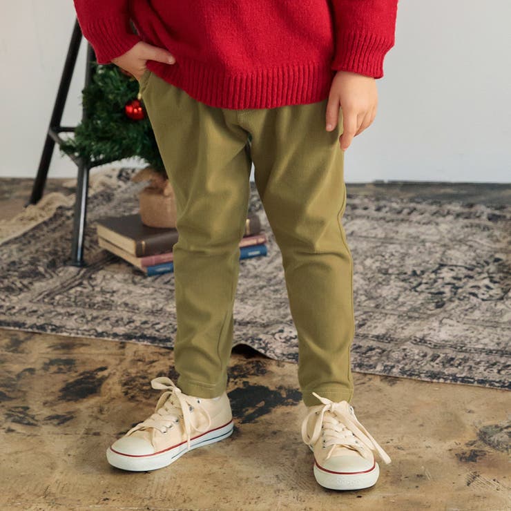 ベージュ | 【やわらか・あったか】イージー＆イージー裏起毛ロングパンツ | ブランシェス