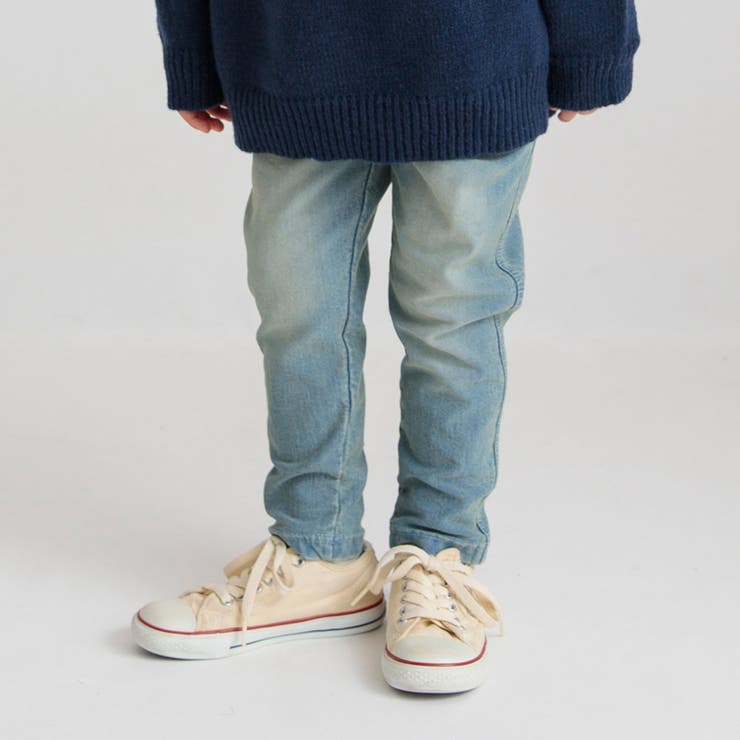 ブルー | 【やわらか・あったか】イージー＆イージー裏起毛ロングパンツ | ブランシェス