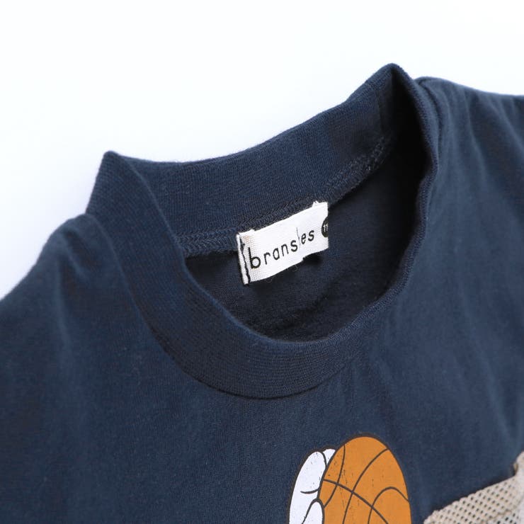 【Disney/ディズニー】スポーツグラフィック重ね着風半袖Tシャツ | ブランシェス | 詳細画像6 