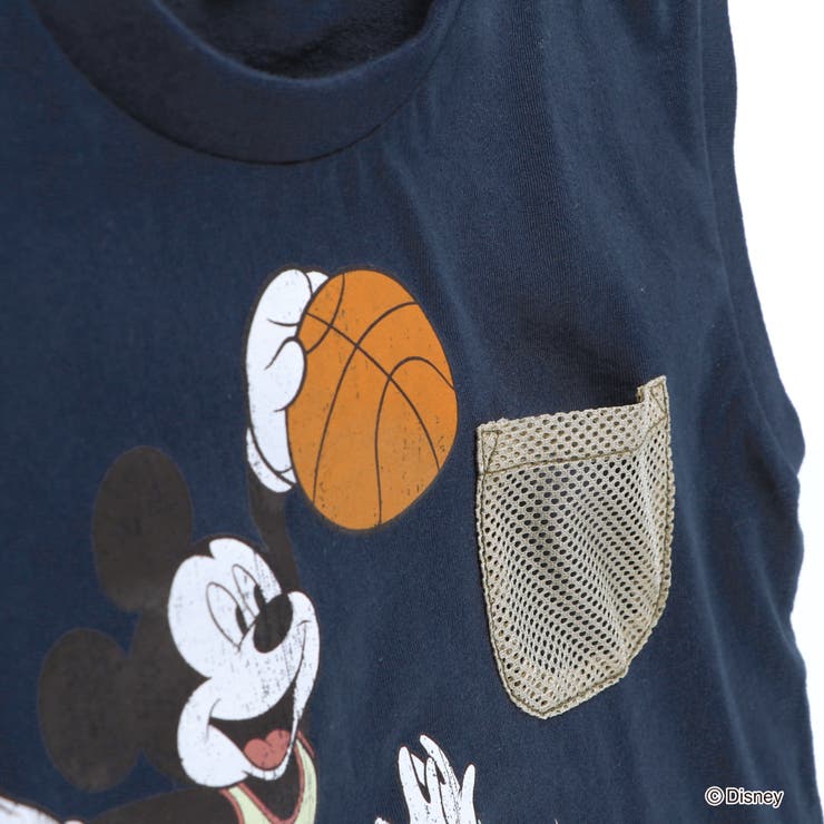 【Disney/ディズニー】スポーツグラフィック重ね着風半袖Tシャツ | ブランシェス | 詳細画像8 