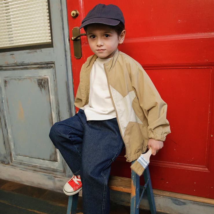 ナイロン素材/撥水加工】ウィンドブレーカー[品番：BRSK0008772