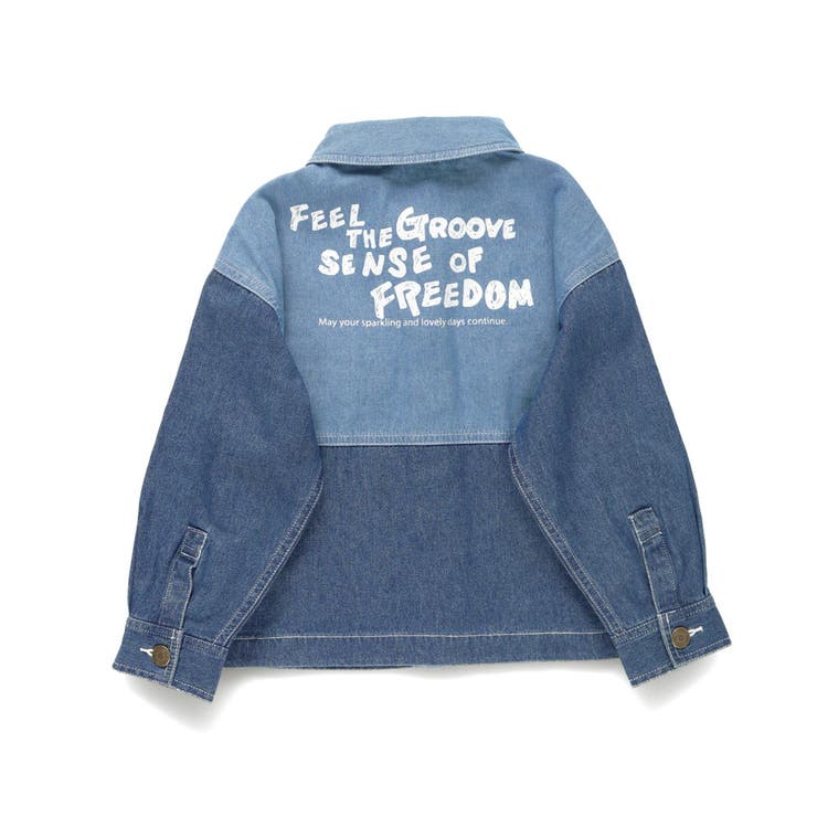 配色デニムジャケット | ブランシェス | 詳細画像16 