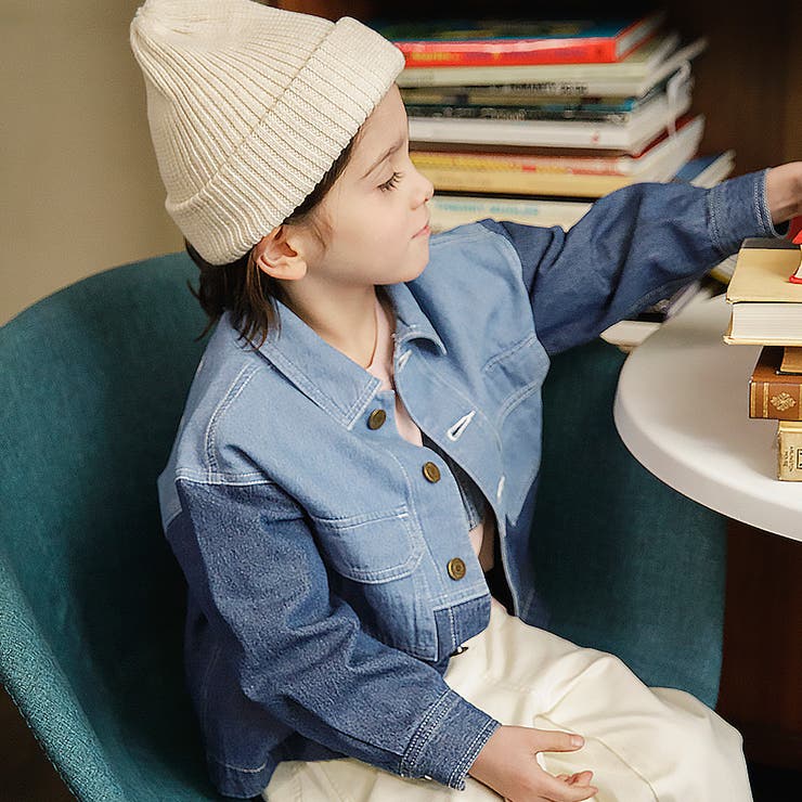 配色デニムジャケット | ブランシェス | 詳細画像5 