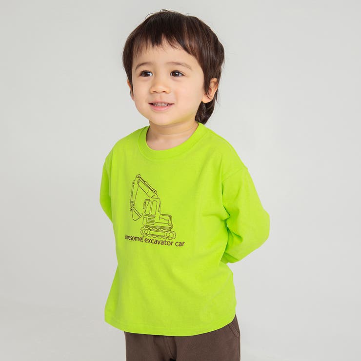 ライム | 【ブランシェスmini】長袖Tシャツ | ブランシェス