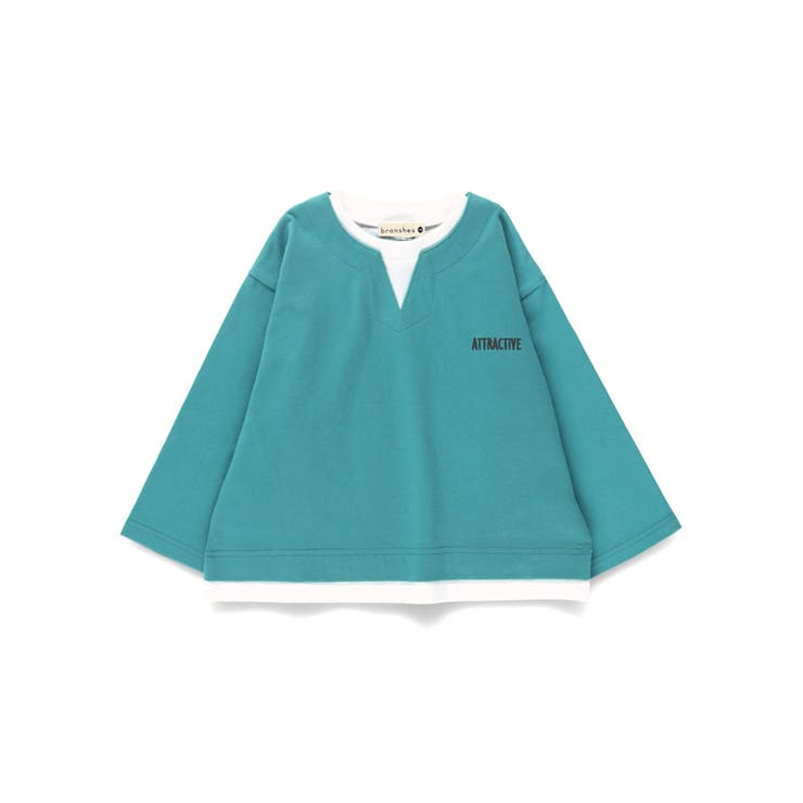 重ね着風長袖Tシャツ | ブランシェス | 詳細画像13 