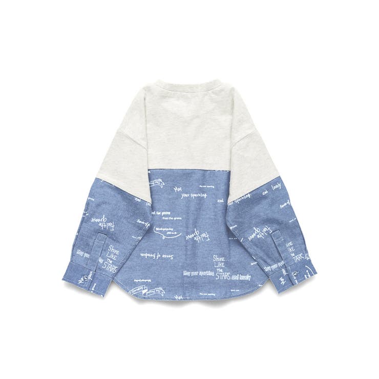 HOBOシャツ切替長袖Tシャツ | ブランシェス | 詳細画像11 