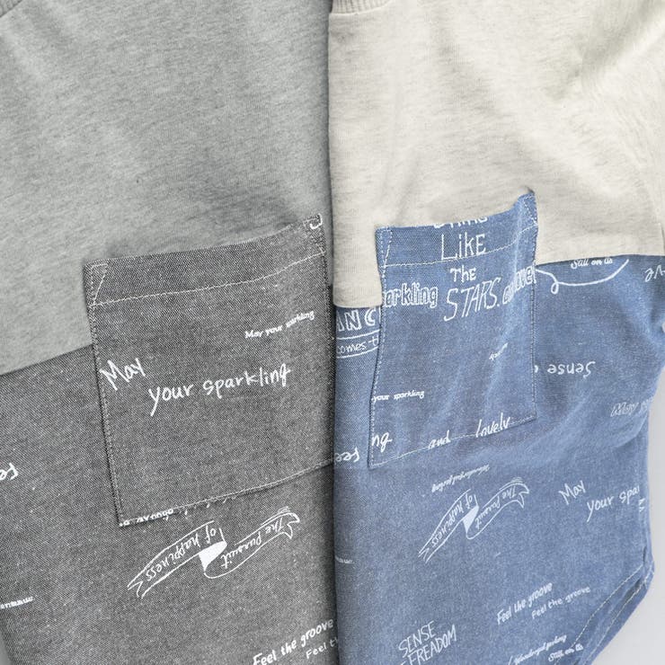 HOBOシャツ切替長袖Tシャツ | ブランシェス | 詳細画像4 