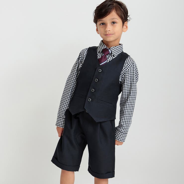 【フォーマル】ギンガム チェック シャツ/七五三/卒園/入学/入園 | ブランシェス | 詳細画像5 