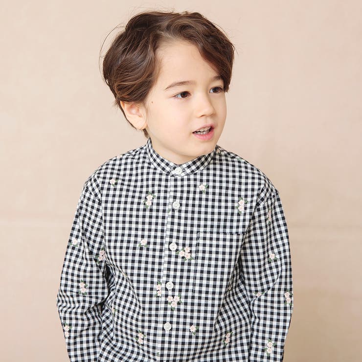 【おそろい】さくら刺繍長袖シャツ | ブランシェス | 詳細画像21 