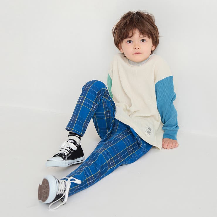 ネイビーブルー | 【やわらか】イージー＆イージーロングパンツ | ブランシェス