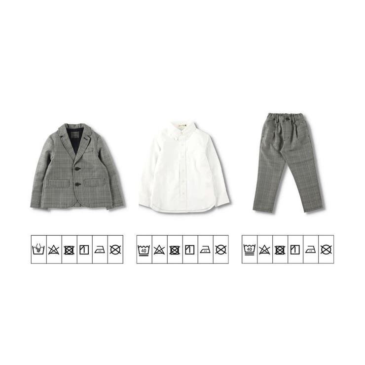 フォーマル3点セットグレージャケット+ロングパンツ+ストレッチ
