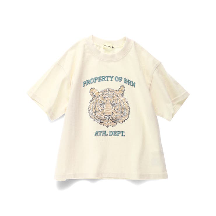ギザギザ刺繍 半袖Tシャツ | ブランシェス | 詳細画像2 