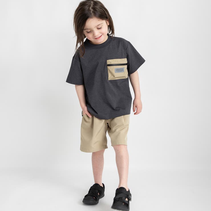 【吸水速乾/UPF45】ポケット付半袖Tシャツ/機能性/日焼け防止 | ブランシェス | 詳細画像11 