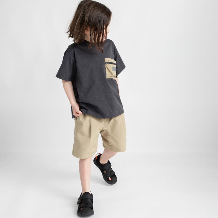 【吸水速乾/UPF45】ポケット付半袖Tシャツ/機能性/日焼け防止 | ブランシェス | 詳細画像13 