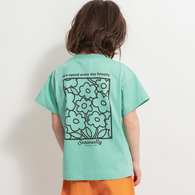 ライトグリーン | 半袖Tシャツ 機能性 吸水速乾 | ブランシェス