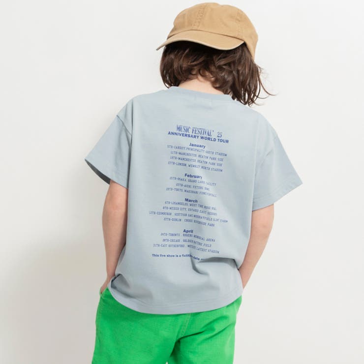 ライトグレー | 半袖Tシャツ 機能性 吸水速乾 | ブランシェス