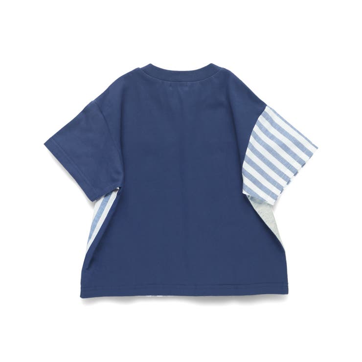 【おそろい】異素材切り替え半袖Tシャツ 春 トップス | ブランシェス | 詳細画像11 