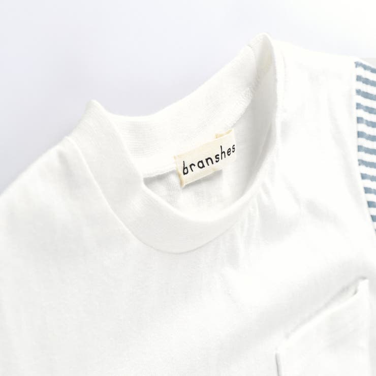 【おそろい】レモン＆フラワー総柄刺しゅう切替半袖Tシャツ 春 トップス | ブランシェス | 詳細画像8 