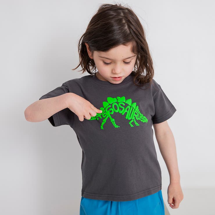 チャコールグレー | 【プチプラ】イラストアソート半袖Tシャツ/アソート | ブランシェス