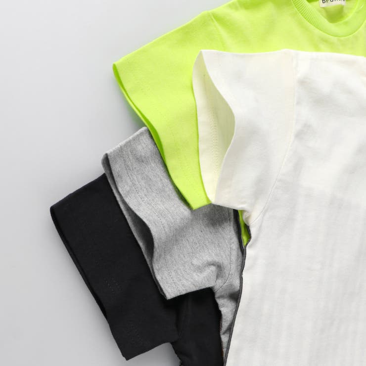 異素材切り替え半袖Tシャツ/チェック/ストライプ/バイカラー/男の子 | ブランシェス | 詳細画像10 