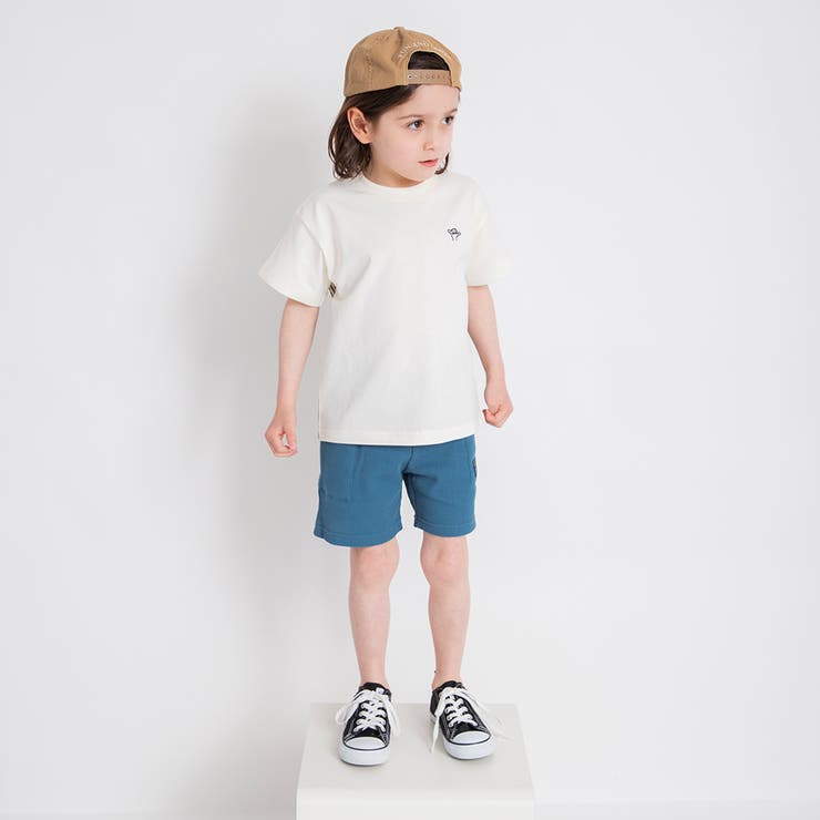 異素材切り替え半袖Tシャツ/チェック/ストライプ/バイカラー/男の子 | ブランシェス | 詳細画像3 