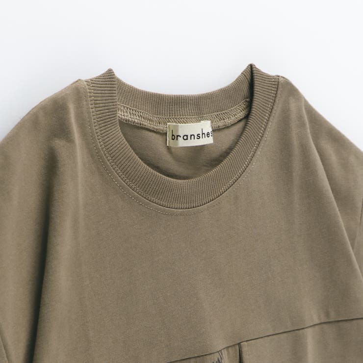 【プチプラ】配色切替半袖Ｔシャツ/綿100% | ブランシェス | 詳細画像8 