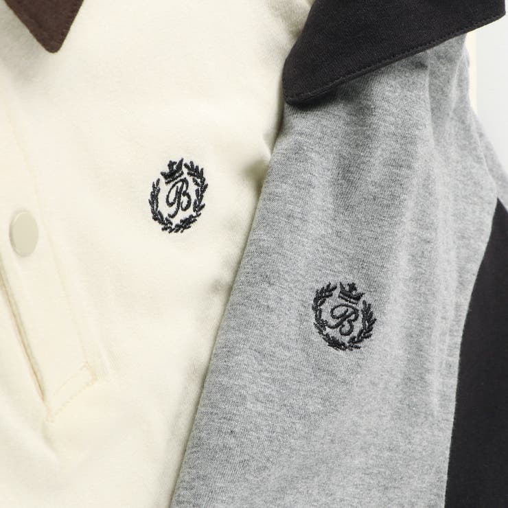 【綿100%】ポロシャツ風配色半袖Tシャツ | ブランシェス | 詳細画像3 