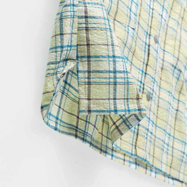 【おそろい】ぽこぽこ／サッカーチェック柄半袖シャツ 春 トップス | ブランシェス | 詳細画像5 