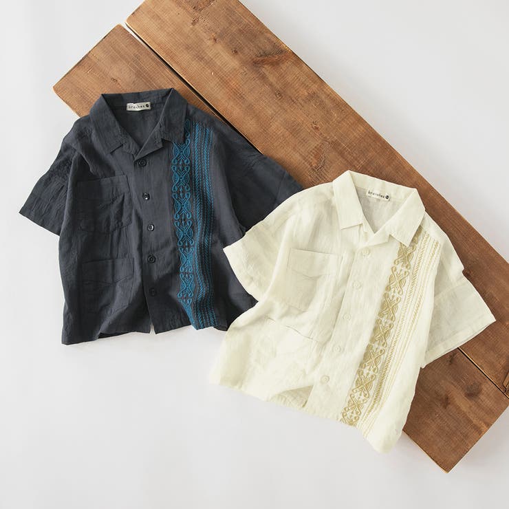 【綿100%】キューバ半袖シャツ/インド綿 | ブランシェス | 詳細画像15 