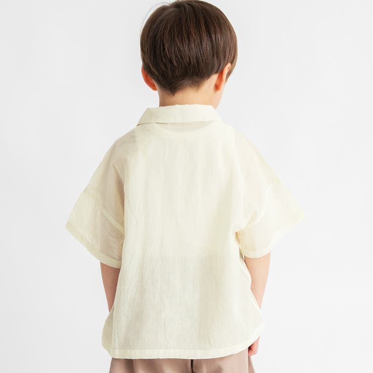【綿100%】キューバ半袖シャツ/インド綿 | ブランシェス | 詳細画像4 