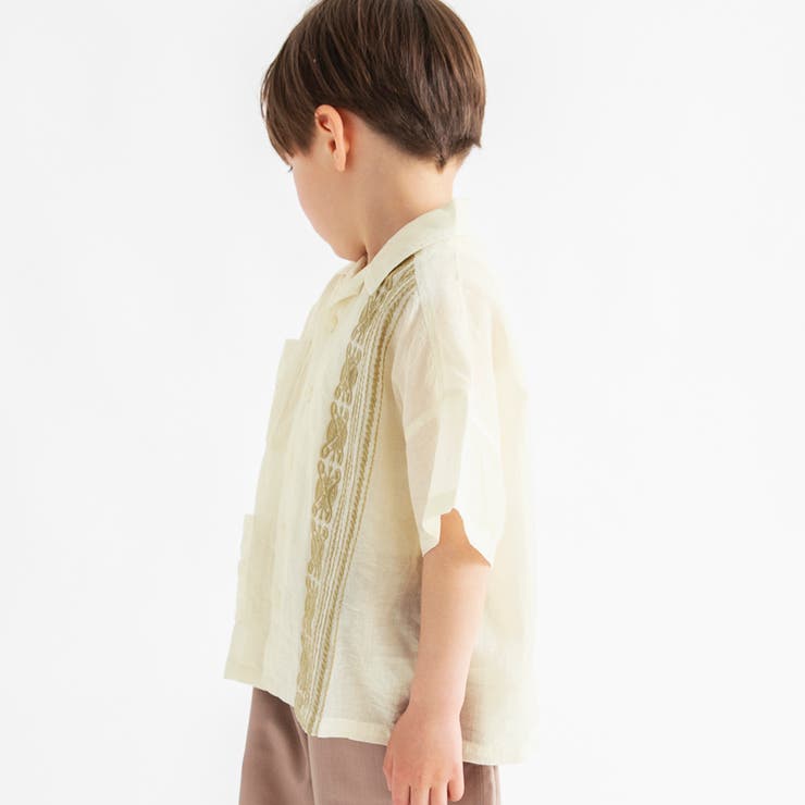 【綿100%】キューバ半袖シャツ/インド綿 | ブランシェス | 詳細画像5 