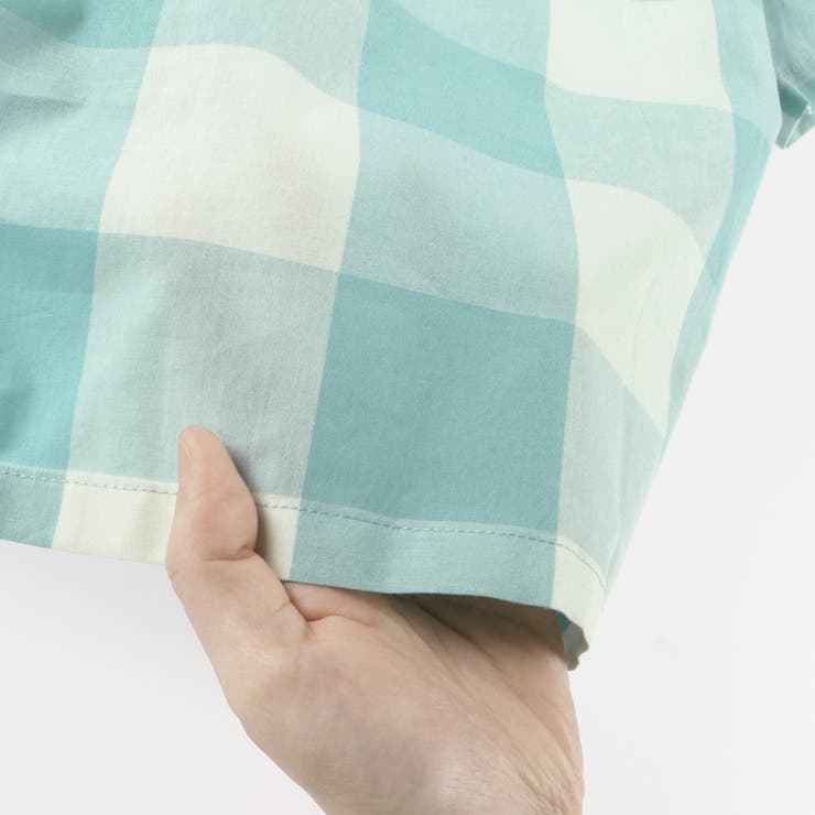 【おそろい】ブロック チェック半袖シャツ/綿100%/ペア/リンク コーデ | ブランシェス | 詳細画像19 