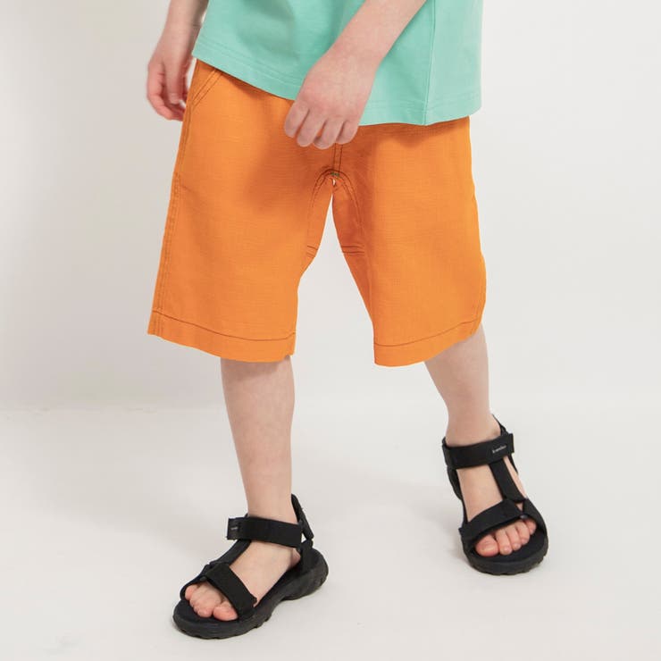 【爽パン / 綿100％】パナマ織りカラーハーフパンツ | ブランシェス | 詳細画像49 