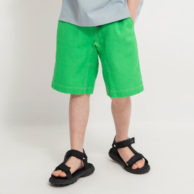 【爽パン / 綿100％】パナマ織りカラーハーフパンツ | ブランシェス | 詳細画像52 