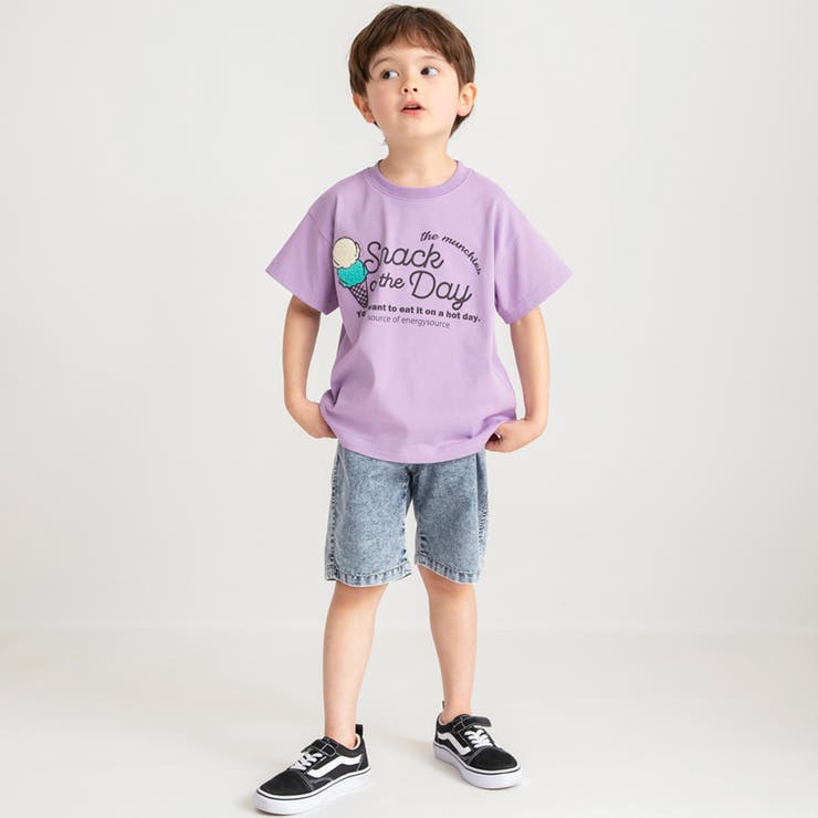 【接触冷感】アイス デニム パンツ | ブランシェス | 詳細画像4 