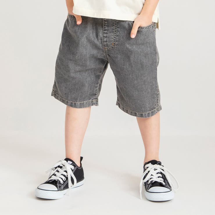 グレー | 【接触冷感】アイス デニム パンツ | ブランシェス